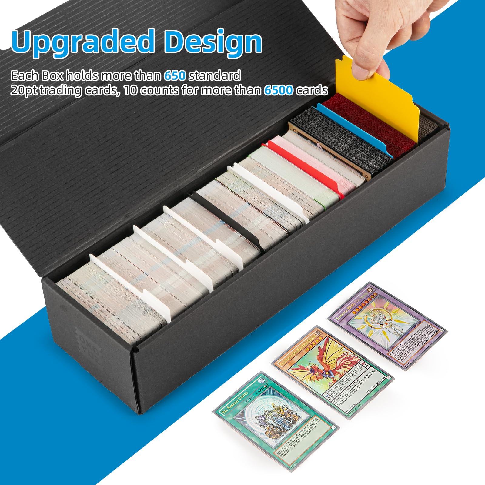 Amazon.com: OXOYOZ Trading Card Storage Box 10 Pack, 10